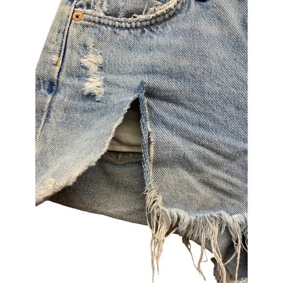 AGOLDE Parker Vintage Cut Off Short Swapmeet SZ 23 - Picture 6 of 8